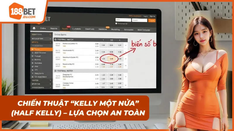 Công Thức Kelly: Phương Pháp Quản Lý Vốn “Bất Tử” Trong Cá Độ Tại 188BET