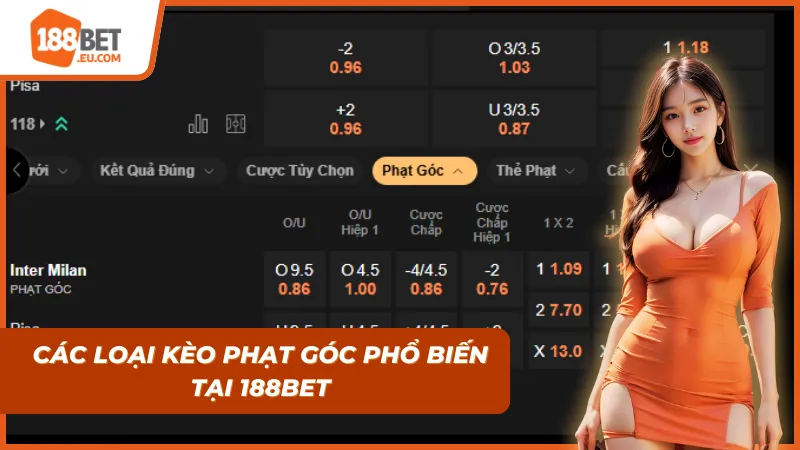 Bí Kíp Soi Kèo Phạt Góc Đỉnh Cao: Cách Đánh Bại Nhà Cái 188BET Năm 2026