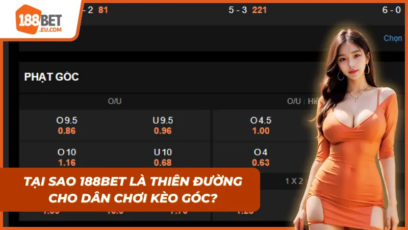 Bí Kíp Soi Kèo Phạt Góc Đỉnh Cao: Cách Đánh Bại Nhà Cái 188BET Năm 2026