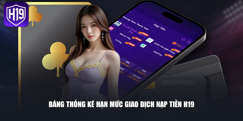 Cách Nạp Tiền H19 Siêu Tốc Chỉ Trong 4 Bước Đơn Giản